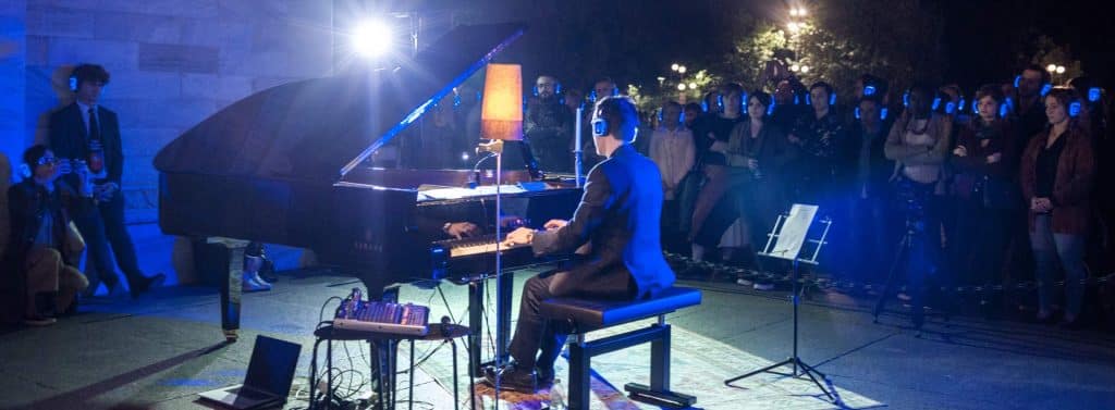 Silent disco : concerts au casque